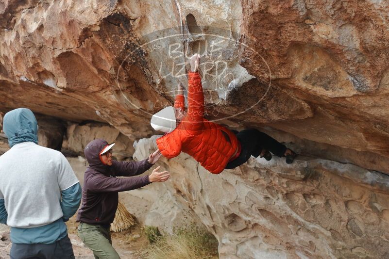 Bouldering in Hueco Tanks on 12/28/2019 with Blue Lizard Climbing and Yoga

Filename: SRM_20191228_1328460.jpg
Aperture: f/4.0
Shutter Speed: 1/400
Body: Canon EOS-1D Mark II
Lens: Canon EF 50mm f/1.8 II