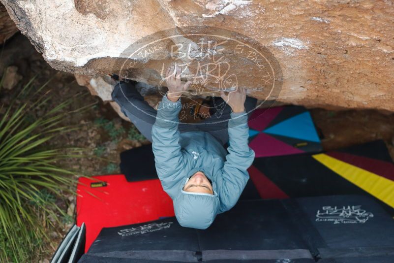 Bouldering in Hueco Tanks on 12/28/2019 with Blue Lizard Climbing and Yoga

Filename: SRM_20191228_1656230.jpg
Aperture: f/3.2
Shutter Speed: 1/250
Body: Canon EOS-1D Mark II
Lens: Canon EF 50mm f/1.8 II