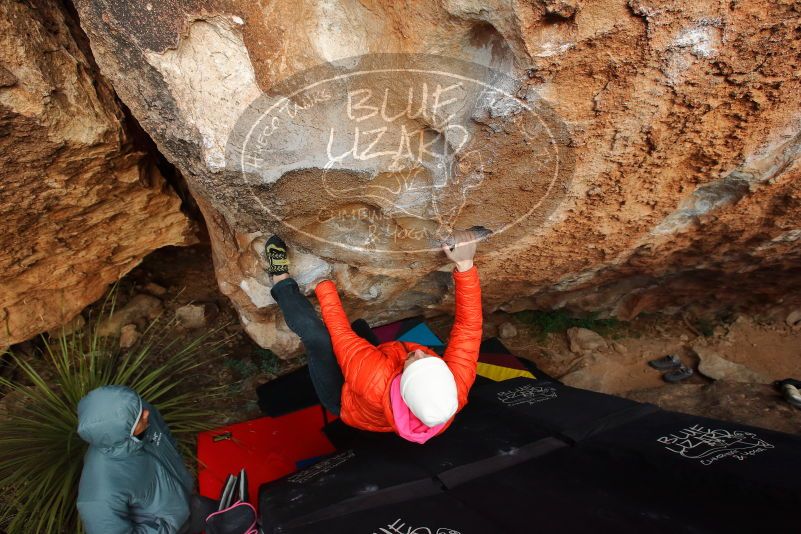 Bouldering in Hueco Tanks on 12/28/2019 with Blue Lizard Climbing and Yoga

Filename: SRM_20191228_1742150.jpg
Aperture: f/5.6
Shutter Speed: 1/250
Body: Canon EOS-1D Mark II
Lens: Canon EF 16-35mm f/2.8 L