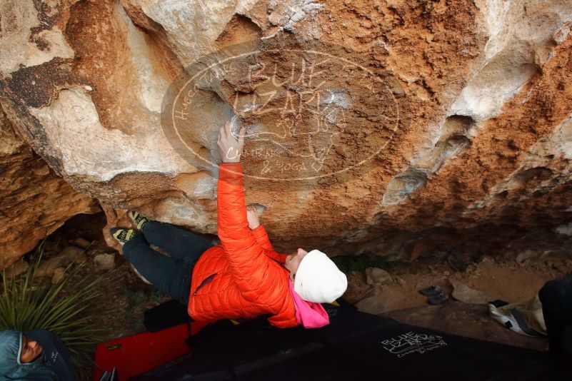 Bouldering in Hueco Tanks on 12/28/2019 with Blue Lizard Climbing and Yoga

Filename: SRM_20191228_1743380.jpg
Aperture: f/6.3
Shutter Speed: 1/250
Body: Canon EOS-1D Mark II
Lens: Canon EF 16-35mm f/2.8 L