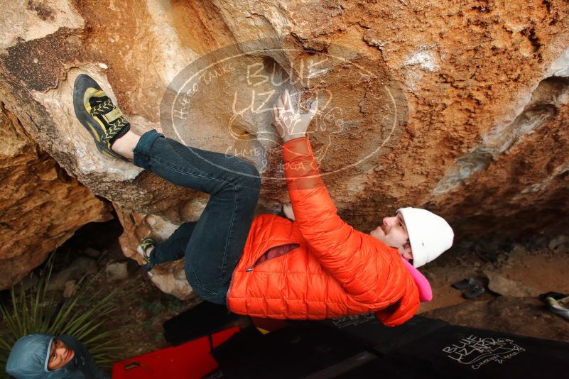Bouldering in Hueco Tanks on 12/28/2019 with Blue Lizard Climbing and Yoga

Filename: SRM_20191228_1751150.jpg
Aperture: f/4.5
Shutter Speed: 1/250
Body: Canon EOS-1D Mark II
Lens: Canon EF 16-35mm f/2.8 L