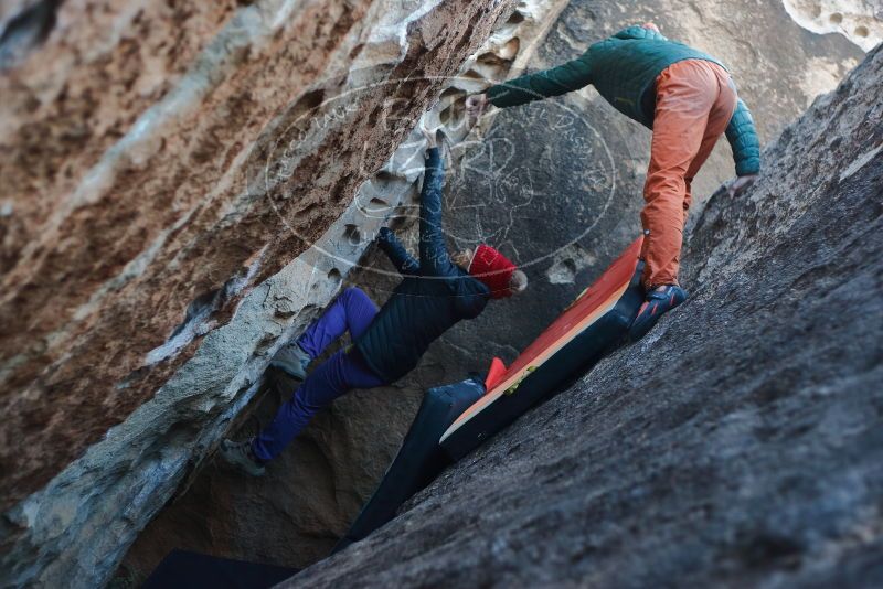 Bouldering in Hueco Tanks on 12/29/2019 with Blue Lizard Climbing and Yoga

Filename: SRM_20191229_1106060.jpg
Aperture: f/2.5
Shutter Speed: 1/250
Body: Canon EOS-1D Mark II
Lens: Canon EF 50mm f/1.8 II