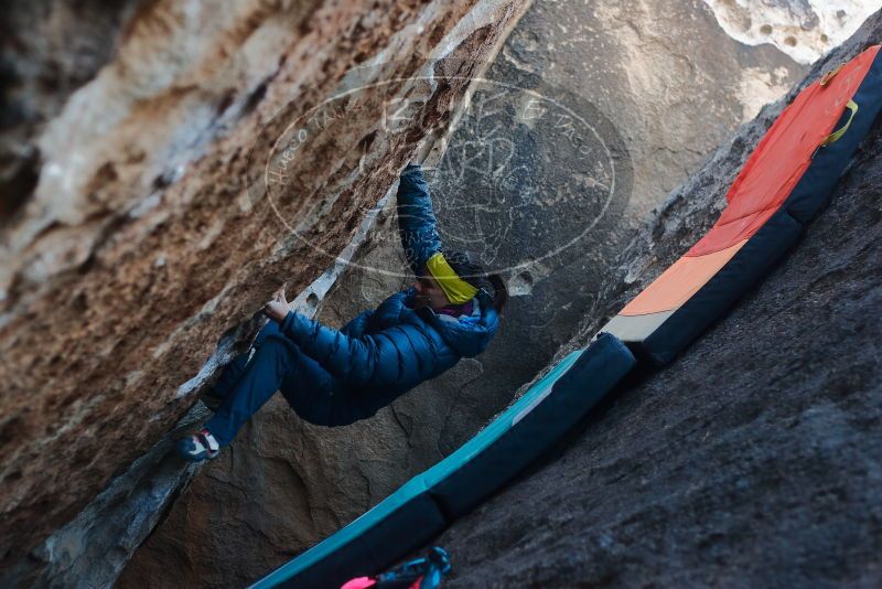 Bouldering in Hueco Tanks on 12/29/2019 with Blue Lizard Climbing and Yoga

Filename: SRM_20191229_1108400.jpg
Aperture: f/3.2
Shutter Speed: 1/250
Body: Canon EOS-1D Mark II
Lens: Canon EF 50mm f/1.8 II