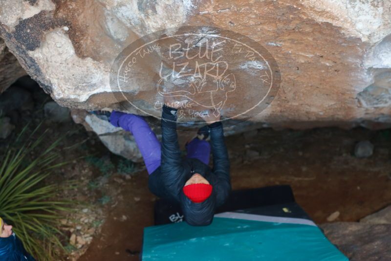 Bouldering in Hueco Tanks on 12/29/2019 with Blue Lizard Climbing and Yoga

Filename: SRM_20191229_1126560.jpg
Aperture: f/3.5
Shutter Speed: 1/250
Body: Canon EOS-1D Mark II
Lens: Canon EF 50mm f/1.8 II
