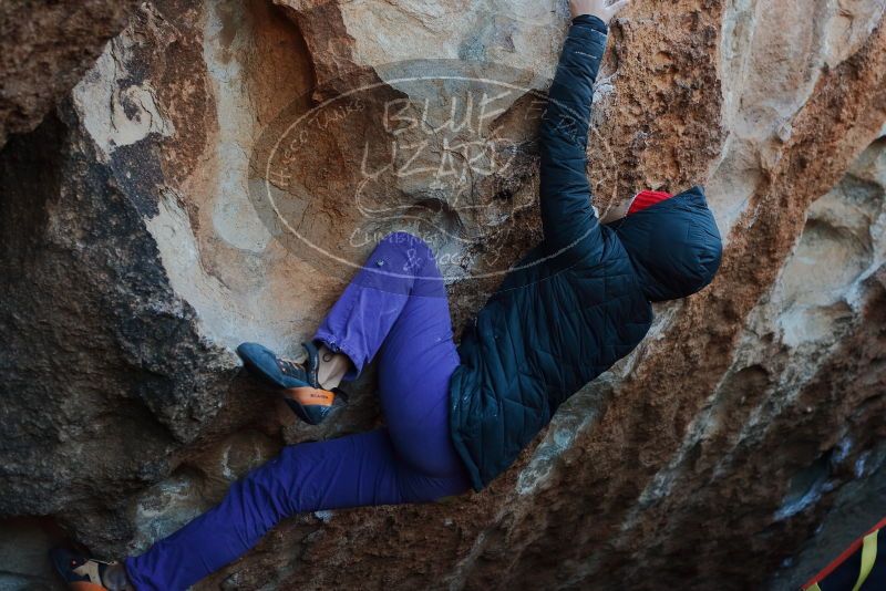 Bouldering in Hueco Tanks on 12/29/2019 with Blue Lizard Climbing and Yoga

Filename: SRM_20191229_1133510.jpg
Aperture: f/4.0
Shutter Speed: 1/250
Body: Canon EOS-1D Mark II
Lens: Canon EF 50mm f/1.8 II