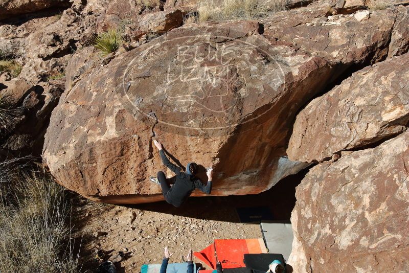 Bouldering in Hueco Tanks on 12/29/2019 with Blue Lizard Climbing and Yoga

Filename: SRM_20191229_1228040.jpg
Aperture: f/8.0
Shutter Speed: 1/250
Body: Canon EOS-1D Mark II
Lens: Canon EF 16-35mm f/2.8 L