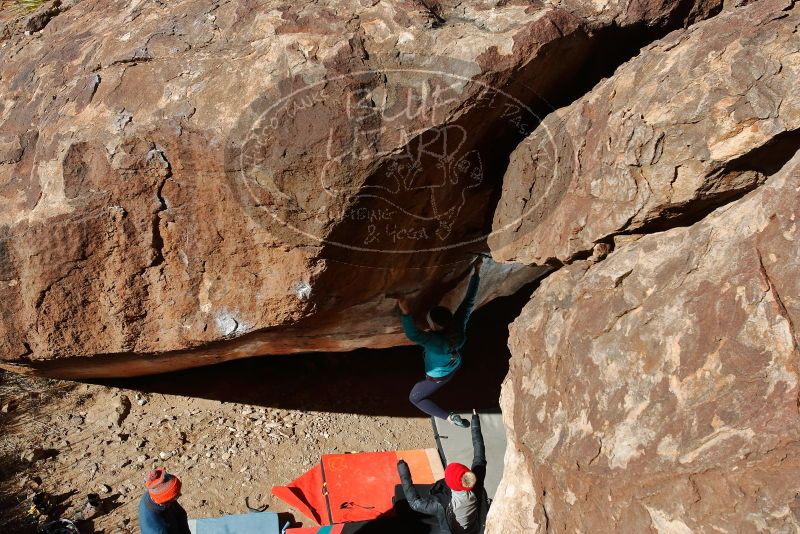 Bouldering in Hueco Tanks on 12/29/2019 with Blue Lizard Climbing and Yoga

Filename: SRM_20191229_1230140.jpg
Aperture: f/8.0
Shutter Speed: 1/250
Body: Canon EOS-1D Mark II
Lens: Canon EF 16-35mm f/2.8 L