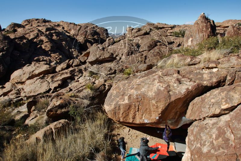Bouldering in Hueco Tanks on 12/29/2019 with Blue Lizard Climbing and Yoga

Filename: SRM_20191229_1240270.jpg
Aperture: f/8.0
Shutter Speed: 1/250
Body: Canon EOS-1D Mark II
Lens: Canon EF 16-35mm f/2.8 L