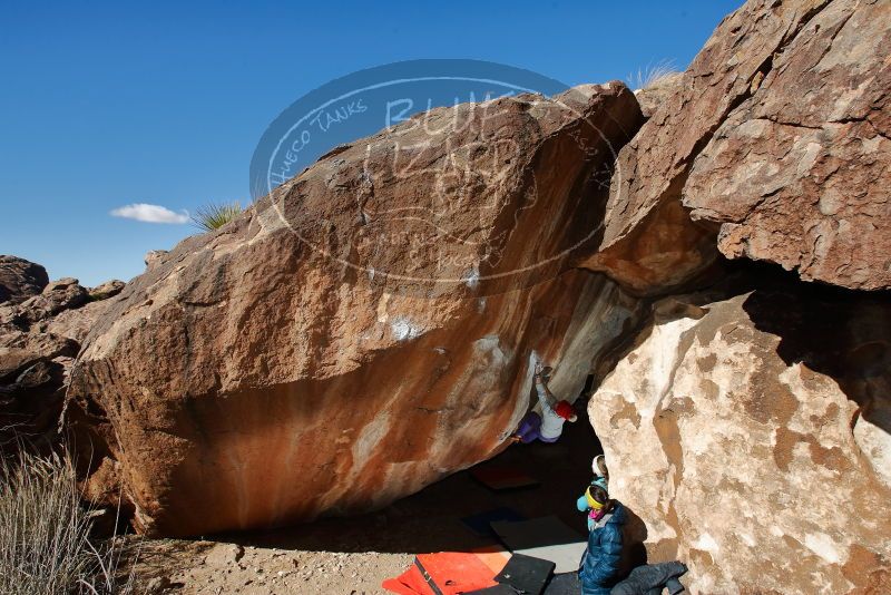 Bouldering in Hueco Tanks on 12/29/2019 with Blue Lizard Climbing and Yoga

Filename: SRM_20191229_1312150.jpg
Aperture: f/8.0
Shutter Speed: 1/250
Body: Canon EOS-1D Mark II
Lens: Canon EF 16-35mm f/2.8 L