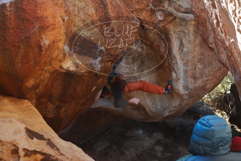 Bouldering in Hueco Tanks on 12/29/2019 with Blue Lizard Climbing and Yoga

Filename: SRM_20191229_1347490.jpg
Aperture: f/5.0
Shutter Speed: 1/320
Body: Canon EOS-1D Mark II
Lens: Canon EF 50mm f/1.8 II