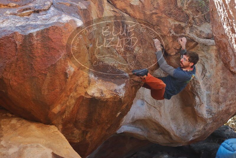 Bouldering in Hueco Tanks on 12/29/2019 with Blue Lizard Climbing and Yoga

Filename: SRM_20191229_1348050.jpg
Aperture: f/4.5
Shutter Speed: 1/320
Body: Canon EOS-1D Mark II
Lens: Canon EF 50mm f/1.8 II