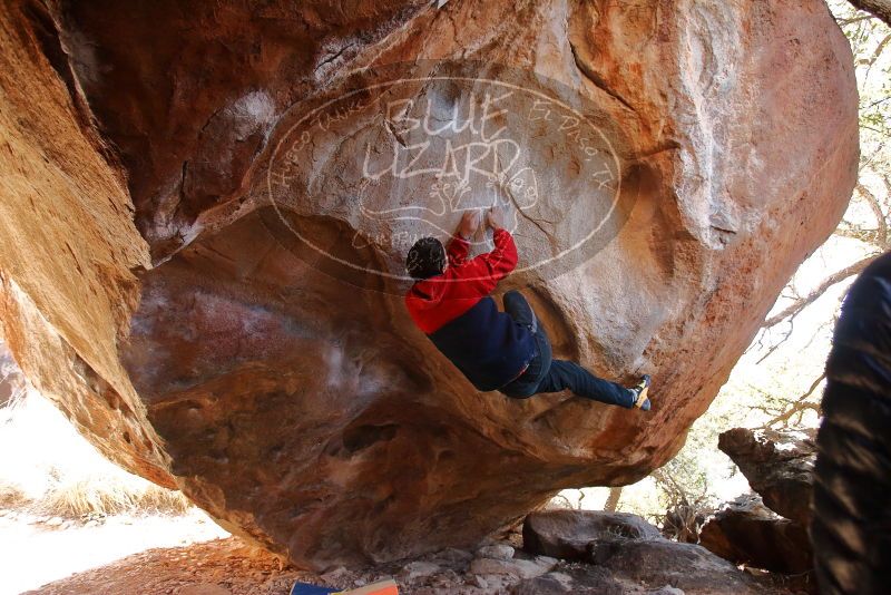 Bouldering in Hueco Tanks on 12/29/2019 with Blue Lizard Climbing and Yoga

Filename: SRM_20191229_1408430.jpg
Aperture: f/4.0
Shutter Speed: 1/250
Body: Canon EOS-1D Mark II
Lens: Canon EF 16-35mm f/2.8 L