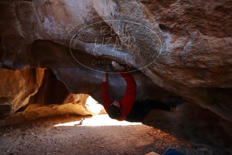 Bouldering in Hueco Tanks on 12/29/2019 with Blue Lizard Climbing and Yoga

Filename: SRM_20191229_1439540.jpg
Aperture: f/4.5
Shutter Speed: 1/250
Body: Canon EOS-1D Mark II
Lens: Canon EF 16-35mm f/2.8 L