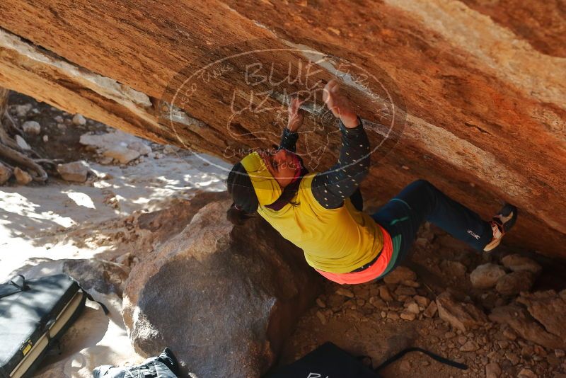 Bouldering in Hueco Tanks on 12/29/2019 with Blue Lizard Climbing and Yoga

Filename: SRM_20191229_1525040.jpg
Aperture: f/5.6
Shutter Speed: 1/250
Body: Canon EOS-1D Mark II
Lens: Canon EF 50mm f/1.8 II