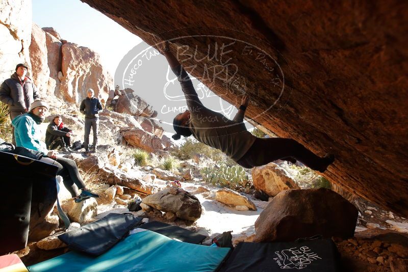 Bouldering in Hueco Tanks on 12/29/2019 with Blue Lizard Climbing and Yoga

Filename: SRM_20191229_1655200.jpg
Aperture: f/5.6
Shutter Speed: 1/320
Body: Canon EOS-1D Mark II
Lens: Canon EF 16-35mm f/2.8 L