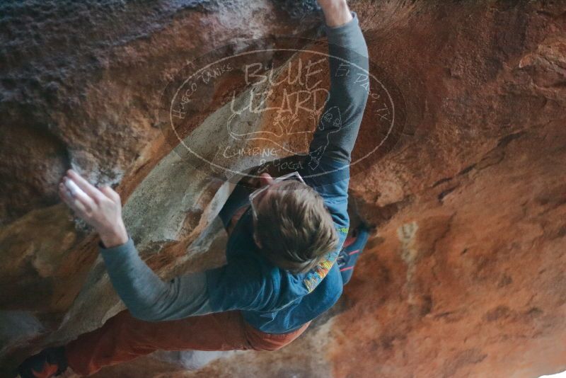 Bouldering in Hueco Tanks on 12/29/2019 with Blue Lizard Climbing and Yoga

Filename: SRM_20191229_1753550.jpg
Aperture: f/1.8
Shutter Speed: 1/100
Body: Canon EOS-1D Mark II
Lens: Canon EF 50mm f/1.8 II