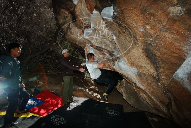Bouldering in Hueco Tanks on 12/30/2019 with Blue Lizard Climbing and Yoga

Filename: SRM_20191230_1213560.jpg
Aperture: f/8.0
Shutter Speed: 1/250
Body: Canon EOS-1D Mark II
Lens: Canon EF 16-35mm f/2.8 L