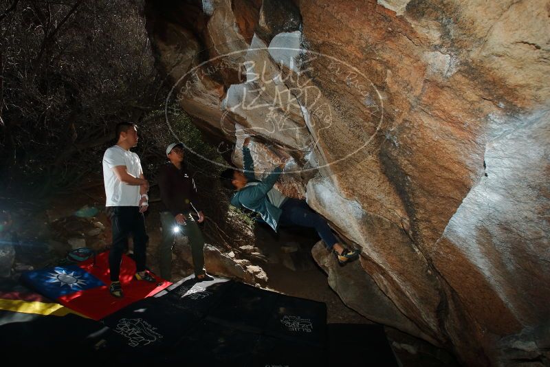 Bouldering in Hueco Tanks on 12/30/2019 with Blue Lizard Climbing and Yoga

Filename: SRM_20191230_1216570.jpg
Aperture: f/8.0
Shutter Speed: 1/250
Body: Canon EOS-1D Mark II
Lens: Canon EF 16-35mm f/2.8 L