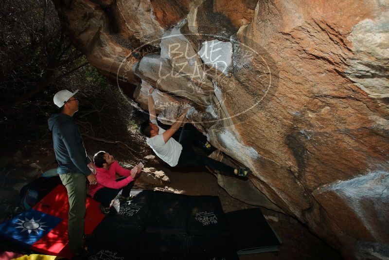 Bouldering in Hueco Tanks on 12/30/2019 with Blue Lizard Climbing and Yoga

Filename: SRM_20191230_1222420.jpg
Aperture: f/8.0
Shutter Speed: 1/250
Body: Canon EOS-1D Mark II
Lens: Canon EF 16-35mm f/2.8 L