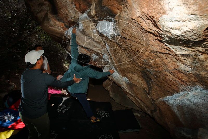 Bouldering in Hueco Tanks on 12/30/2019 with Blue Lizard Climbing and Yoga

Filename: SRM_20191230_1224260.jpg
Aperture: f/8.0
Shutter Speed: 1/250
Body: Canon EOS-1D Mark II
Lens: Canon EF 16-35mm f/2.8 L