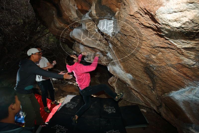Bouldering in Hueco Tanks on 12/30/2019 with Blue Lizard Climbing and Yoga

Filename: SRM_20191230_1225080.jpg
Aperture: f/8.0
Shutter Speed: 1/250
Body: Canon EOS-1D Mark II
Lens: Canon EF 16-35mm f/2.8 L