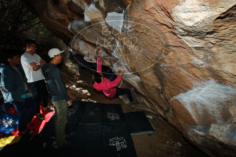 Bouldering in Hueco Tanks on 12/30/2019 with Blue Lizard Climbing and Yoga

Filename: SRM_20191230_1226160.jpg
Aperture: f/8.0
Shutter Speed: 1/250
Body: Canon EOS-1D Mark II
Lens: Canon EF 16-35mm f/2.8 L