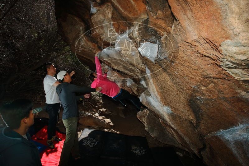 Bouldering in Hueco Tanks on 12/30/2019 with Blue Lizard Climbing and Yoga

Filename: SRM_20191230_1226290.jpg
Aperture: f/8.0
Shutter Speed: 1/250
Body: Canon EOS-1D Mark II
Lens: Canon EF 16-35mm f/2.8 L
