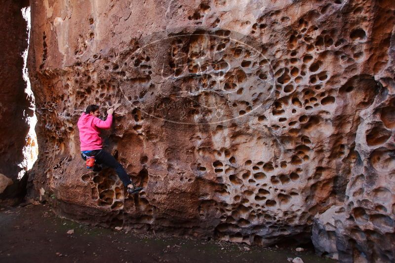 Bouldering in Hueco Tanks on 12/30/2019 with Blue Lizard Climbing and Yoga

Filename: SRM_20191230_1503050.jpg
Aperture: f/3.5
Shutter Speed: 1/100
Body: Canon EOS-1D Mark II
Lens: Canon EF 16-35mm f/2.8 L