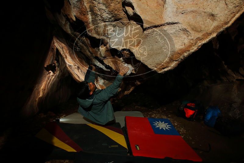 Bouldering in Hueco Tanks on 12/30/2019 with Blue Lizard Climbing and Yoga

Filename: SRM_20191230_1724050.jpg
Aperture: f/8.0
Shutter Speed: 1/250
Body: Canon EOS-1D Mark II
Lens: Canon EF 16-35mm f/2.8 L
