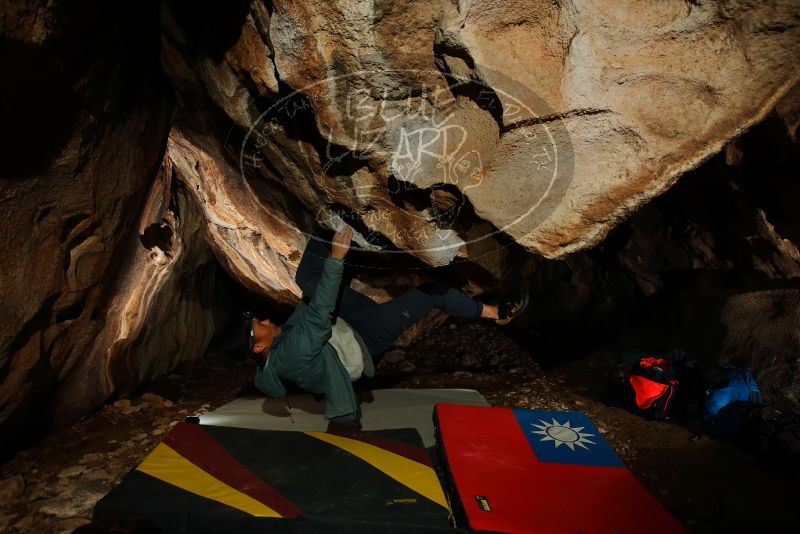 Bouldering in Hueco Tanks on 12/30/2019 with Blue Lizard Climbing and Yoga

Filename: SRM_20191230_1737030.jpg
Aperture: f/8.0
Shutter Speed: 1/250
Body: Canon EOS-1D Mark II
Lens: Canon EF 16-35mm f/2.8 L