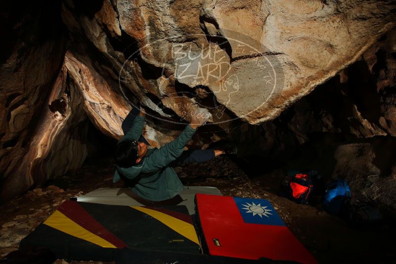 Bouldering in Hueco Tanks on 12/30/2019 with Blue Lizard Climbing and Yoga

Filename: SRM_20191230_1737070.jpg
Aperture: f/8.0
Shutter Speed: 1/250
Body: Canon EOS-1D Mark II
Lens: Canon EF 16-35mm f/2.8 L
