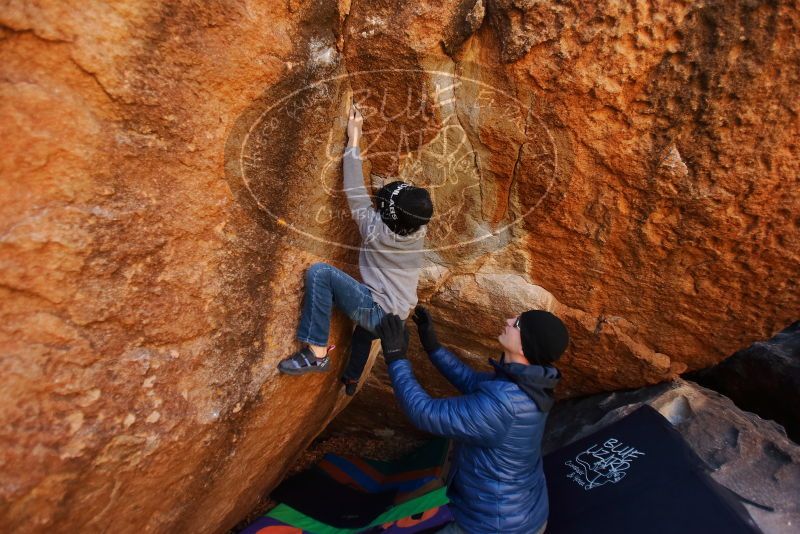 Bouldering in Hueco Tanks on 12/31/2019 with Blue Lizard Climbing and Yoga

Filename: SRM_20191231_1059370.jpg
Aperture: f/2.8
Shutter Speed: 1/200
Body: Canon EOS-1D Mark II
Lens: Canon EF 16-35mm f/2.8 L