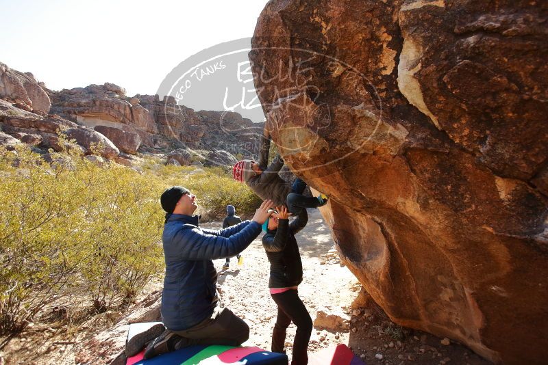 Bouldering in Hueco Tanks on 12/31/2019 with Blue Lizard Climbing and Yoga

Filename: SRM_20191231_1107080.jpg
Aperture: f/4.0
Shutter Speed: 1/320
Body: Canon EOS-1D Mark II
Lens: Canon EF 16-35mm f/2.8 L