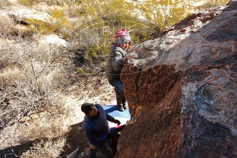 Bouldering in Hueco Tanks on 12/31/2019 with Blue Lizard Climbing and Yoga

Filename: SRM_20191231_1115570.jpg
Aperture: f/6.3
Shutter Speed: 1/320
Body: Canon EOS-1D Mark II
Lens: Canon EF 16-35mm f/2.8 L