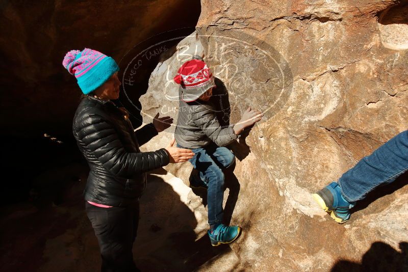 Bouldering in Hueco Tanks on 12/31/2019 with Blue Lizard Climbing and Yoga

Filename: SRM_20191231_1212050.jpg
Aperture: f/8.0
Shutter Speed: 1/500
Body: Canon EOS-1D Mark II
Lens: Canon EF 16-35mm f/2.8 L