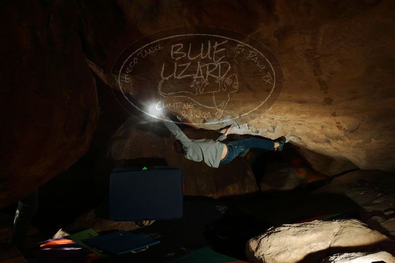 Bouldering in Hueco Tanks on 12/31/2019 with Blue Lizard Climbing and Yoga

Filename: SRM_20191231_1246440.jpg
Aperture: f/8.0
Shutter Speed: 1/200
Body: Canon EOS-1D Mark II
Lens: Canon EF 16-35mm f/2.8 L