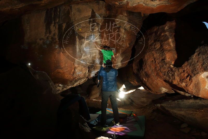 Bouldering in Hueco Tanks on 12/31/2019 with Blue Lizard Climbing and Yoga

Filename: SRM_20191231_1250120.jpg
Aperture: f/8.0
Shutter Speed: 1/250
Body: Canon EOS-1D Mark II
Lens: Canon EF 16-35mm f/2.8 L