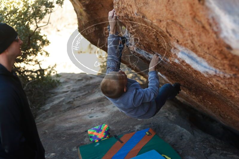 Bouldering in Hueco Tanks on 12/31/2019 with Blue Lizard Climbing and Yoga

Filename: SRM_20191231_1418030.jpg
Aperture: f/2.8
Shutter Speed: 1/400
Body: Canon EOS-1D Mark II
Lens: Canon EF 50mm f/1.8 II