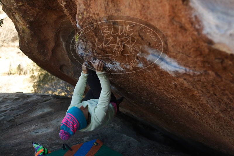 Bouldering in Hueco Tanks on 12/31/2019 with Blue Lizard Climbing and Yoga

Filename: SRM_20191231_1422400.jpg
Aperture: f/2.8
Shutter Speed: 1/500
Body: Canon EOS-1D Mark II
Lens: Canon EF 50mm f/1.8 II