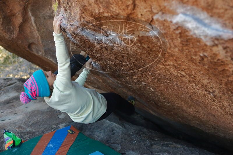 Bouldering in Hueco Tanks on 12/31/2019 with Blue Lizard Climbing and Yoga

Filename: SRM_20191231_1428500.jpg
Aperture: f/2.8
Shutter Speed: 1/400
Body: Canon EOS-1D Mark II
Lens: Canon EF 50mm f/1.8 II