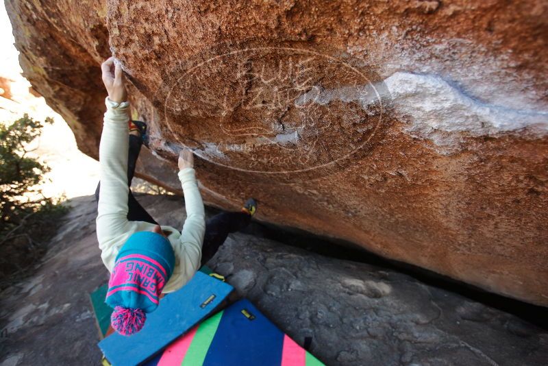 Bouldering in Hueco Tanks on 12/31/2019 with Blue Lizard Climbing and Yoga

Filename: SRM_20191231_1443570.jpg
Aperture: f/4.0
Shutter Speed: 1/320
Body: Canon EOS-1D Mark II
Lens: Canon EF 16-35mm f/2.8 L