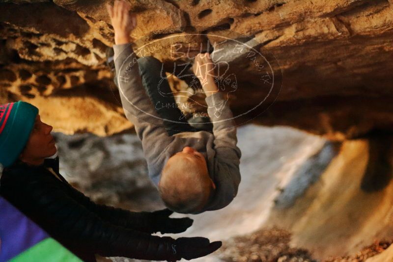 Bouldering in Hueco Tanks on 12/31/2019 with Blue Lizard Climbing and Yoga

Filename: SRM_20191231_1601470.jpg
Aperture: f/1.8
Shutter Speed: 1/125
Body: Canon EOS-1D Mark II
Lens: Canon EF 50mm f/1.8 II