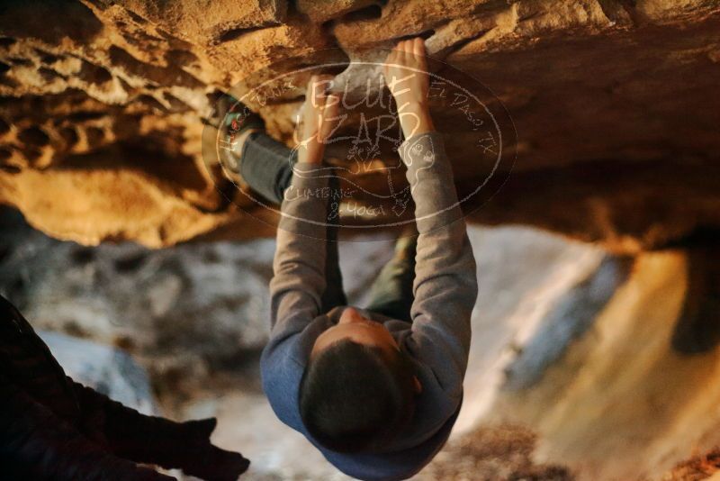Bouldering in Hueco Tanks on 12/31/2019 with Blue Lizard Climbing and Yoga

Filename: SRM_20191231_1612310.jpg
Aperture: f/1.8
Shutter Speed: 1/100
Body: Canon EOS-1D Mark II
Lens: Canon EF 50mm f/1.8 II