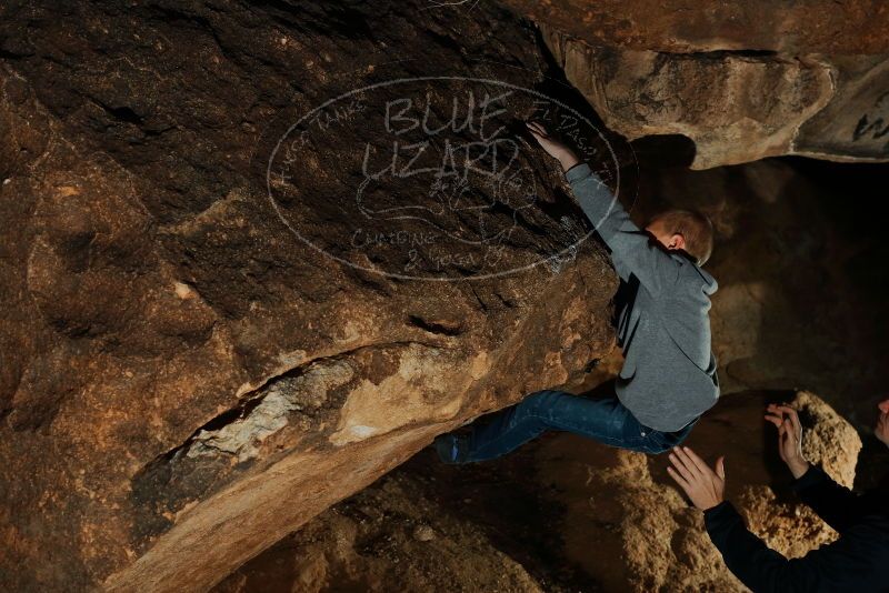 Bouldering in Hueco Tanks on 12/31/2019 with Blue Lizard Climbing and Yoga

Filename: SRM_20191231_1727020.jpg
Aperture: f/5.6
Shutter Speed: 1/250
Body: Canon EOS-1D Mark II
Lens: Canon EF 50mm f/1.8 II