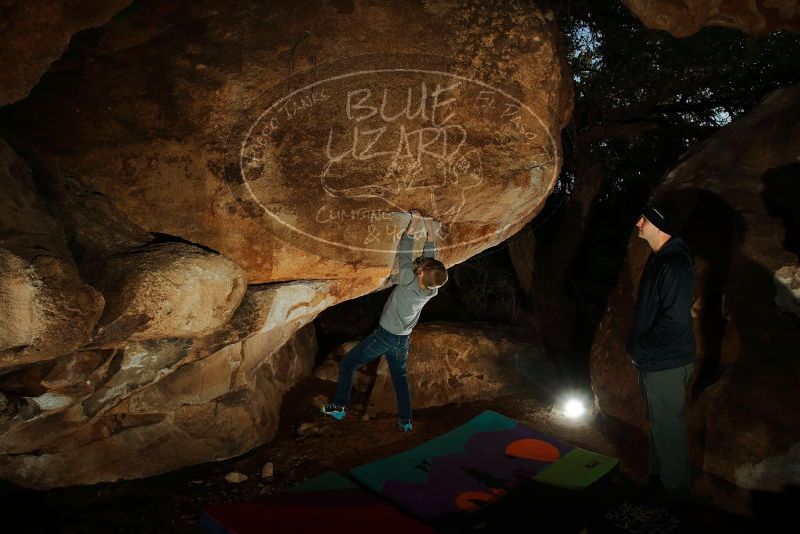 Bouldering in Hueco Tanks on 12/31/2019 with Blue Lizard Climbing and Yoga

Filename: SRM_20191231_1738350.jpg
Aperture: f/6.3
Shutter Speed: 1/250
Body: Canon EOS-1D Mark II
Lens: Canon EF 16-35mm f/2.8 L