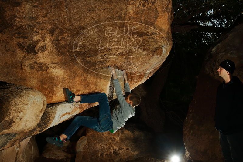 Bouldering in Hueco Tanks on 12/31/2019 with Blue Lizard Climbing and Yoga

Filename: SRM_20191231_1739510.jpg
Aperture: f/6.3
Shutter Speed: 1/250
Body: Canon EOS-1D Mark II
Lens: Canon EF 16-35mm f/2.8 L