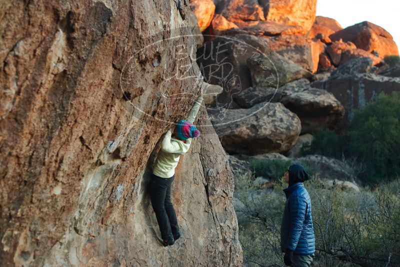 Bouldering in Hueco Tanks on 12/31/2019 with Blue Lizard Climbing and Yoga

Filename: SRM_20191231_1815380.jpg
Aperture: f/3.2
Shutter Speed: 1/250
Body: Canon EOS-1D Mark II
Lens: Canon EF 50mm f/1.8 II