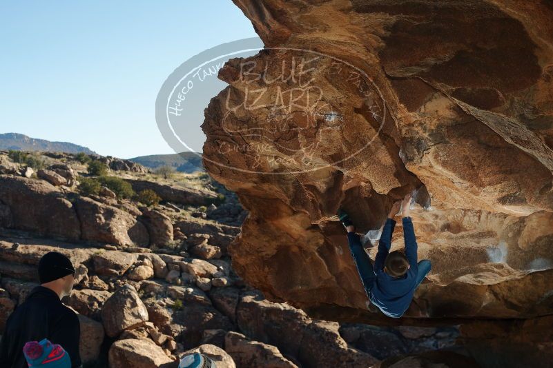 Bouldering in Hueco Tanks on 01/01/2020 with Blue Lizard Climbing and Yoga

Filename: SRM_20200101_1106480.jpg
Aperture: f/5.6
Shutter Speed: 1/250
Body: Canon EOS-1D Mark II
Lens: Canon EF 50mm f/1.8 II