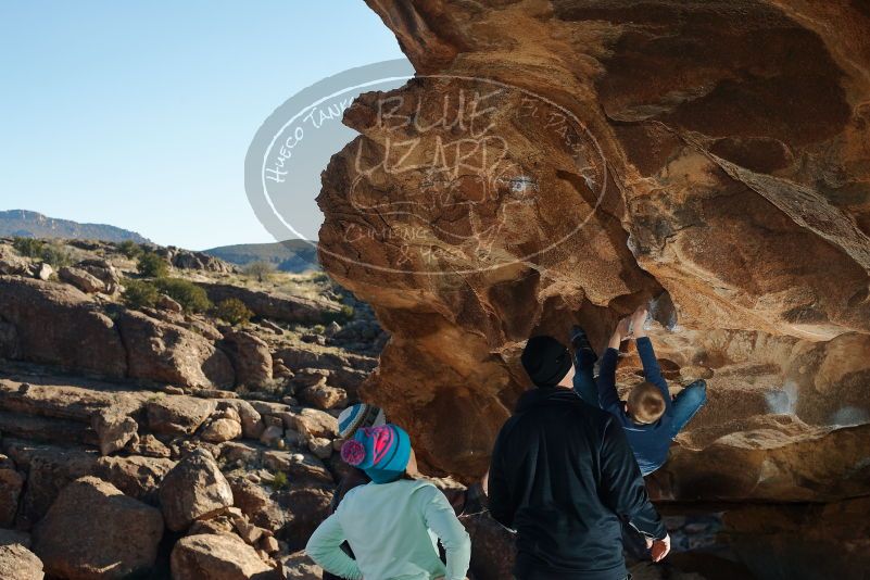 Bouldering in Hueco Tanks on 01/01/2020 with Blue Lizard Climbing and Yoga

Filename: SRM_20200101_1110500.jpg
Aperture: f/5.6
Shutter Speed: 1/250
Body: Canon EOS-1D Mark II
Lens: Canon EF 50mm f/1.8 II