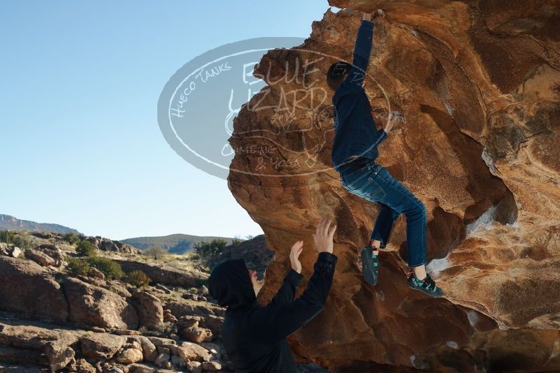 Bouldering in Hueco Tanks on 01/01/2020 with Blue Lizard Climbing and Yoga

Filename: SRM_20200101_1119461.jpg
Aperture: f/5.6
Shutter Speed: 1/250
Body: Canon EOS-1D Mark II
Lens: Canon EF 50mm f/1.8 II